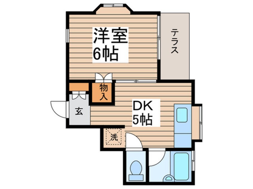 間取図 コーポミチ