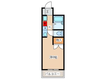 間取図 ヒルズ八王子（503）