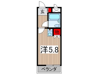 間取図 オパ－ル館新所沢