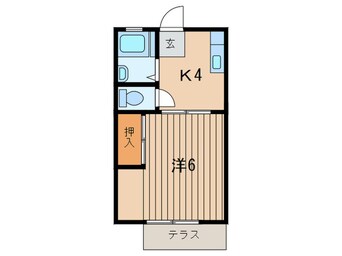 間取図 ヴィラ桔梗