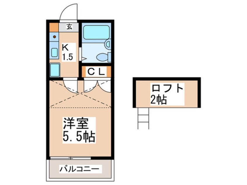 間取図 プレザンメゾン町田