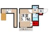 サニ－柏 1Kの間取り