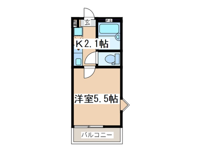 間取り図 グランスクエア中野島