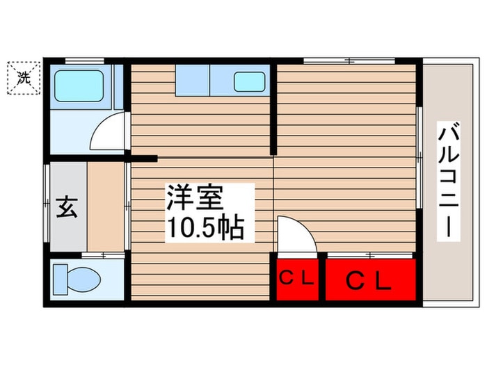間取り図 第２佐久間ハイツ