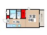 エクセレントＡＫＥＢＯＮＯ 1Kの間取り