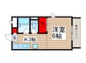 エクセレントＡＫＥＢＯＮＯ 1Kの間取り