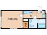 Ｂｅｓｔ　Ｓｔａｇｅ西川口 1Kの間取り