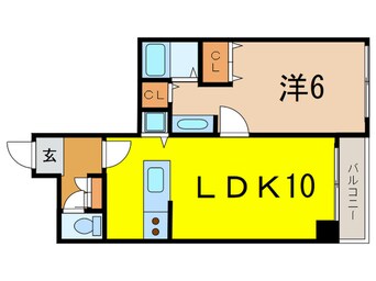 間取図 カサ・ラ・ヴィタ目白（２０３）