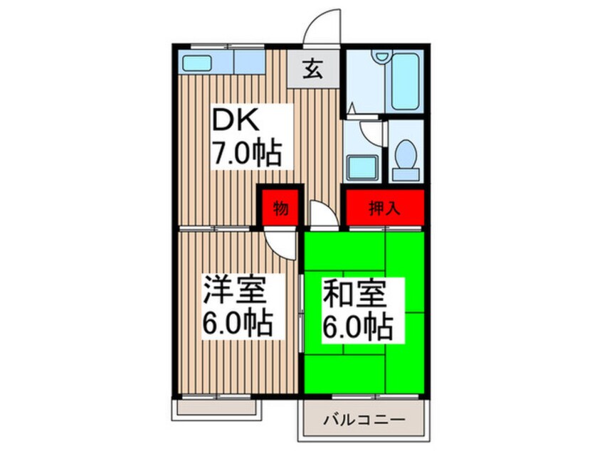 間取図 アルヴィレオ壱番館