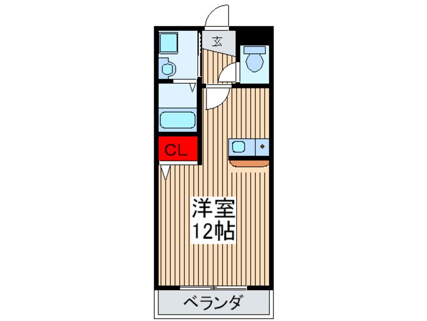 間取図 イ－ストセトル