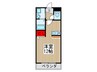 イ－ストセトル 1Rの間取り