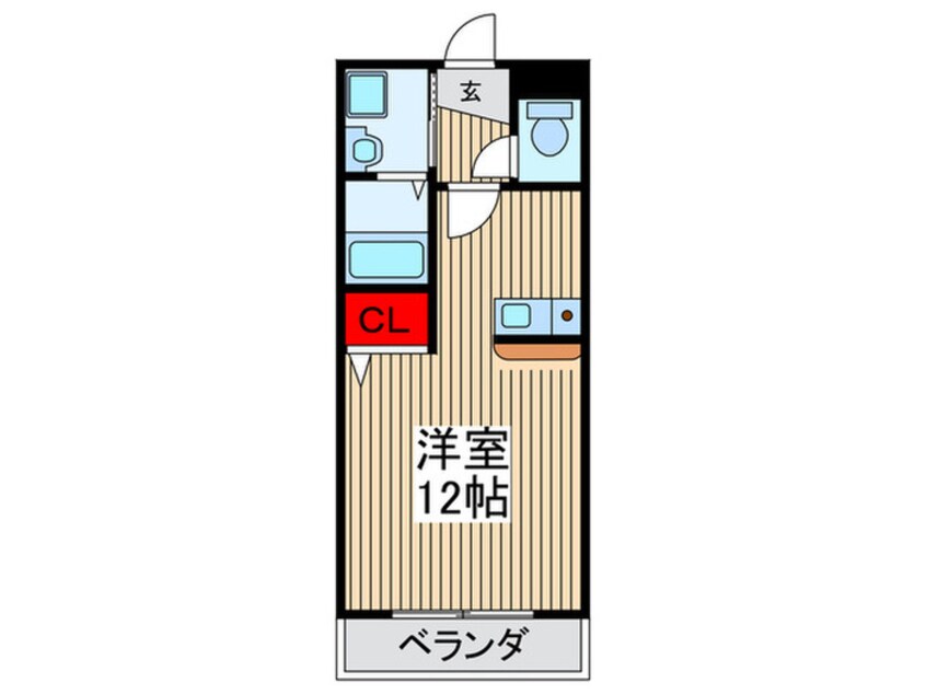 間取図 イ－ストセトル