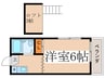 ファインＭ 1Rの間取り