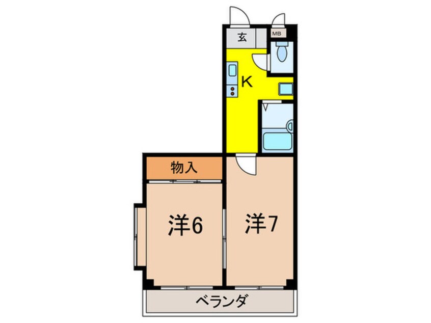 間取図 フォ－ラム石神井