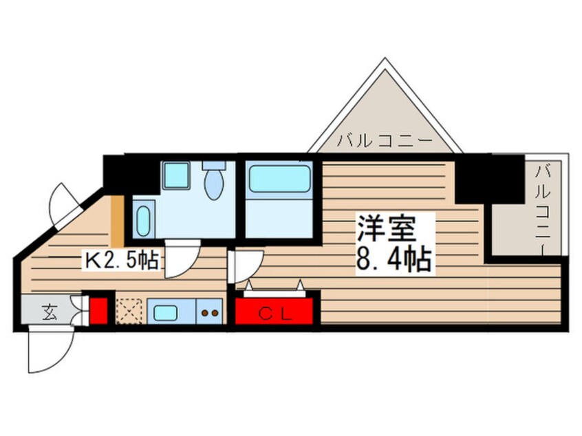 間取図 リヴィエール猿江公園