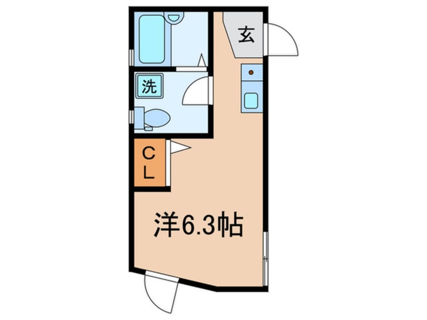 間取図 エフォート西池袋