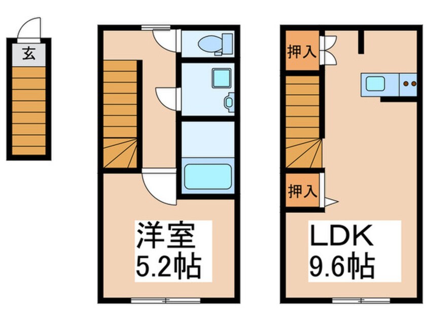 間取図 サザンロード氷川台