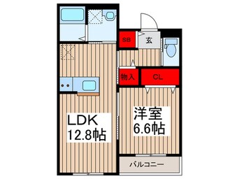 間取図 仮)越谷市千間台東新築ﾏﾝｼｮﾝ