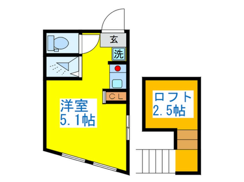 間取図 シャンゼリゼ