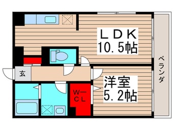 間取図 トレビナ西船橋