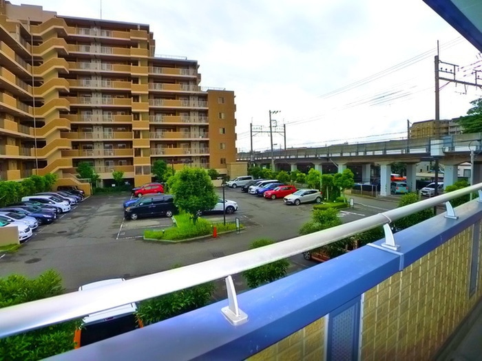 室内からの展望 トレビナ西船橋