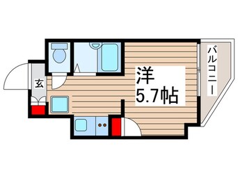 間取図 ﾗｸﾞｼﾞｭｱﾘｰｶﾞｰﾃﾞﾝ東松戸(612)