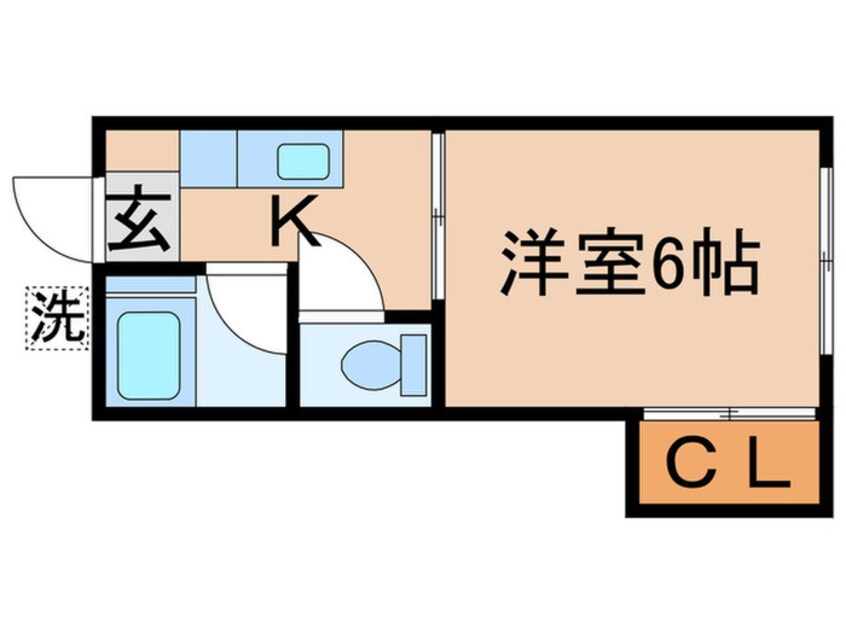 間取図 パ－ルハイツ