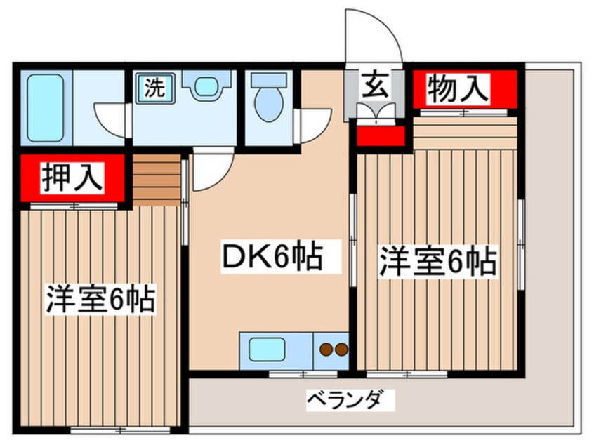 間取図 光ヶ丘マンション