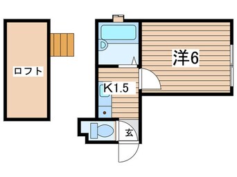 間取図 クラウンハウス中央林間