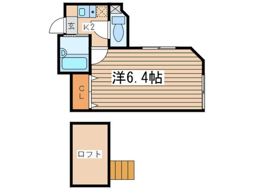 間取図 クラウンハウス中央林間