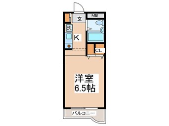 間取図 ｼｬﾄｰﾜｼﾝ