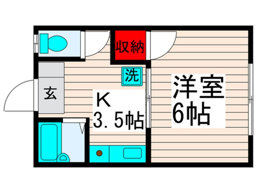 間取図 ハイツビレッジ