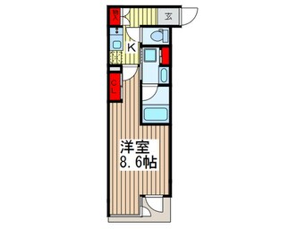 間取図 レジディア高円寺