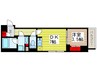 レジディア高円寺 1DKの間取り