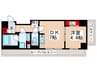 レジディア高円寺 1DKの間取り