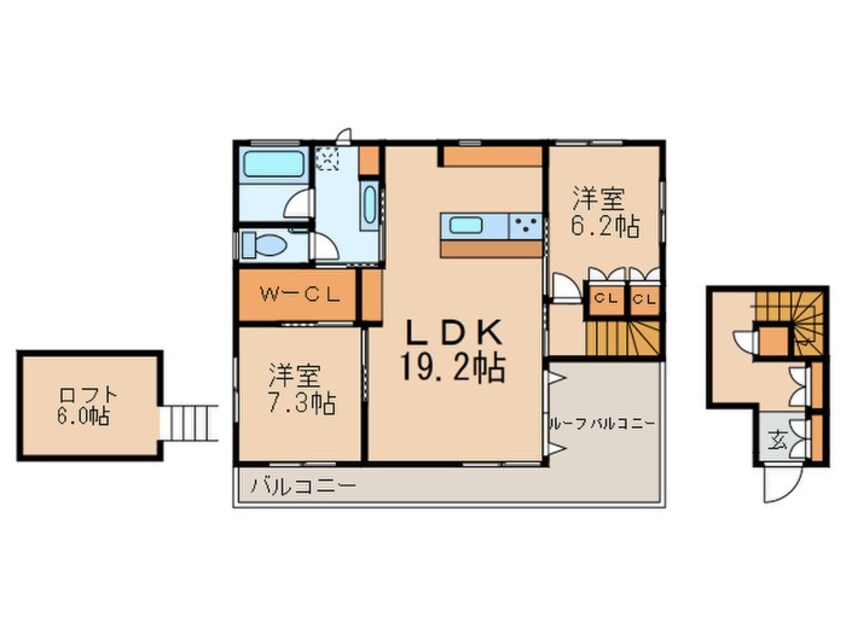 間取図 砧８丁目住宅