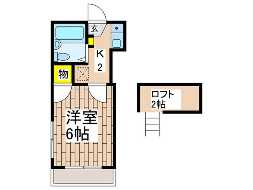 間取図 Ａｐａ花の木