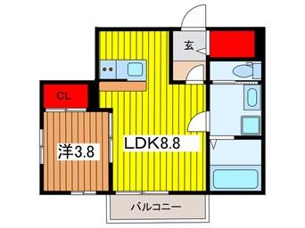 間取図 calicoときわ