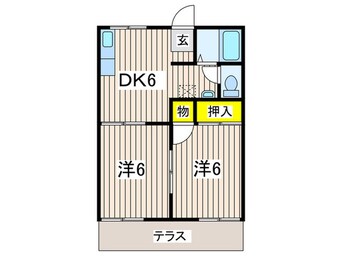間取図 グレイス山田