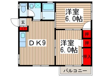 間取図 ナルド・ハイツ