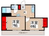 今井ビル 2Kの間取り