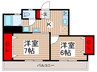 今井ビル 2Kの間取り