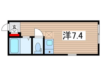 間取図 ユナイト宮前平カンパニア