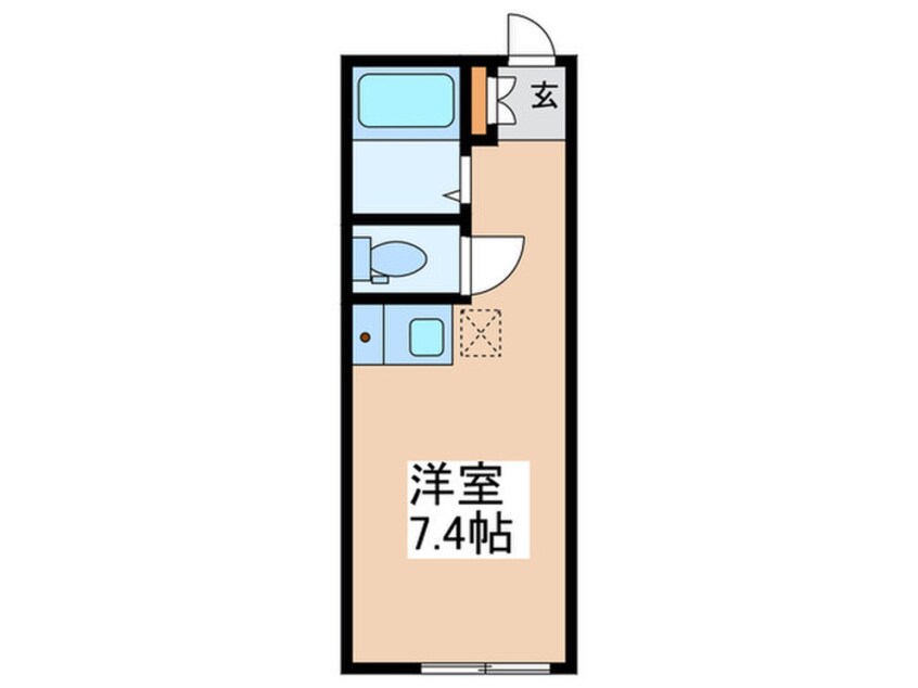 間取図 ユナイト宮前平カンパニア