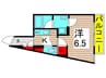 ユリカロゼAZ亀有 1Kの間取り