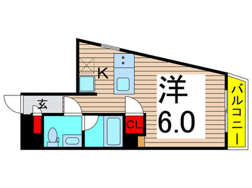 間取図 ユリカロゼAZ亀有