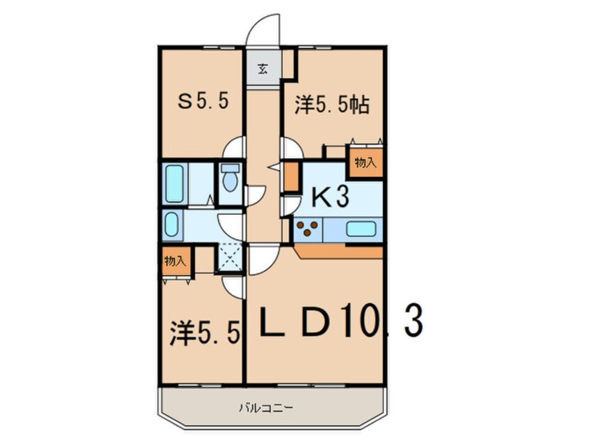 間取図 ＹＹパレス