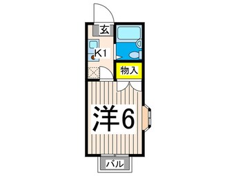 間取図 吉原ハイツ