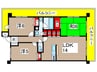 グランダジュール千葉みなと 3LDKの間取り