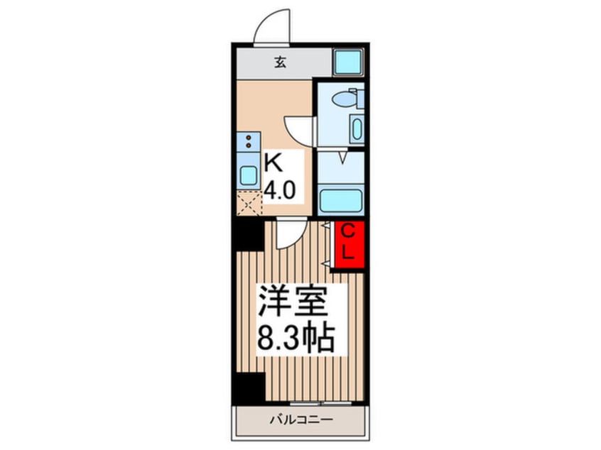 間取図 Ｎｏｒｔｈ Ｆｉｅｌｄ 飯能